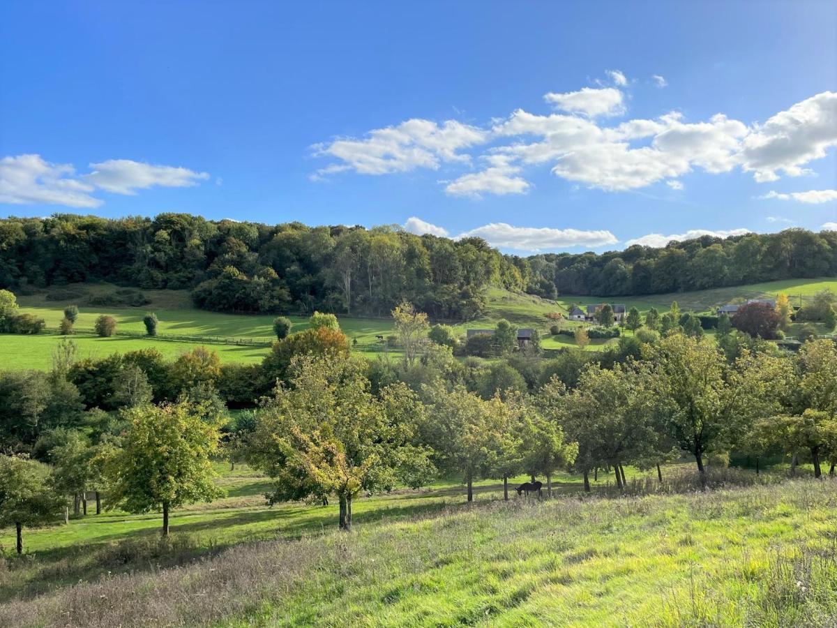 Le Gite Marguerite - Calvados : Vue Panoramique Sur La Normandie Hermival-les-Vaux Εξωτερικό φωτογραφία